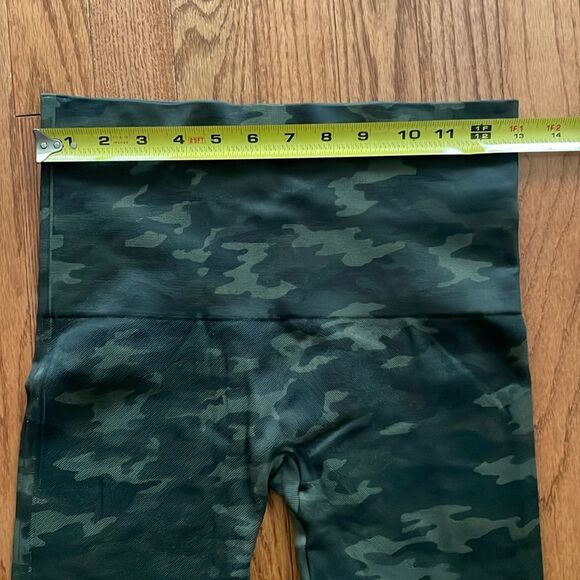 Spanx Camouflage Print Seamless Leggings Sz XL - Picture 3 of 6